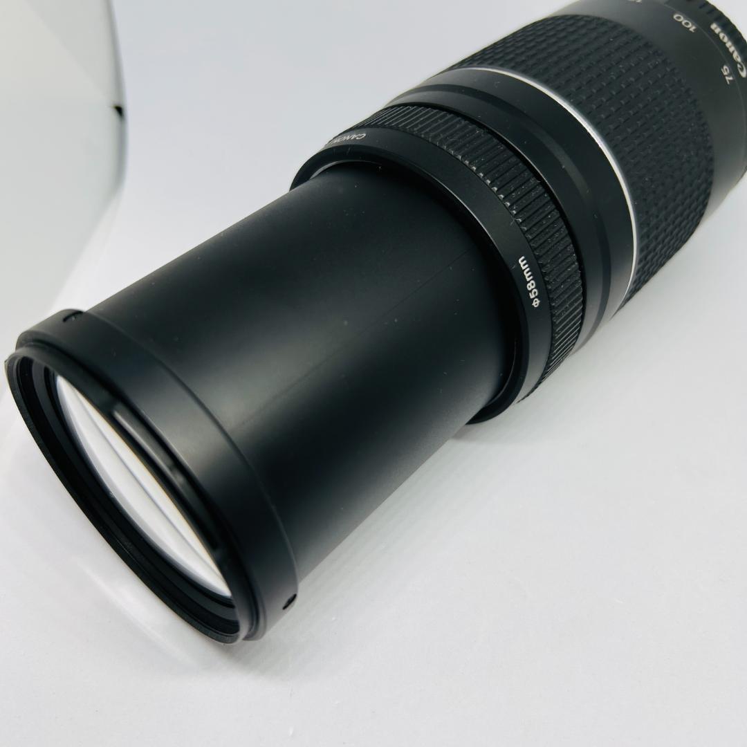 Canon EF 75-300mm f/4-5.6 III 望遠ズームレンズ