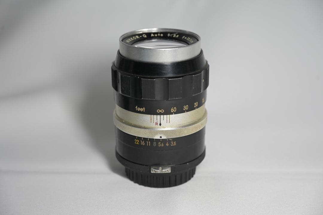 Nikon NIKKOR-Q 13.5cm F3.5 チックマーク ジャンク