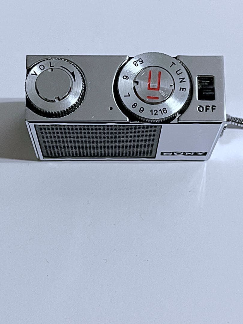 SONY ミニラジオ ICR-90 昭和レトロ - メルカリ