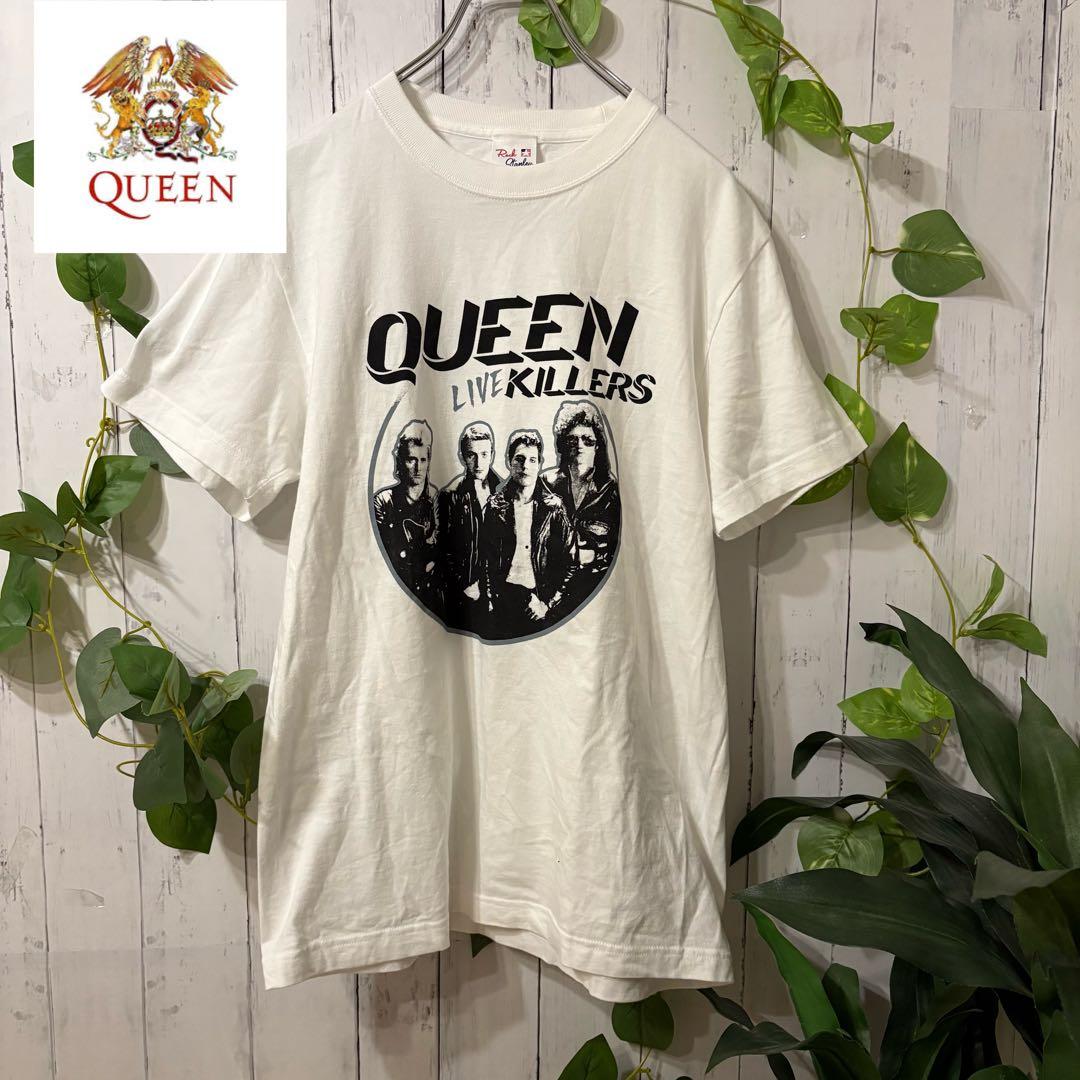QUEEN バンドTシャツ official merch バンT 古着 - メルカリ