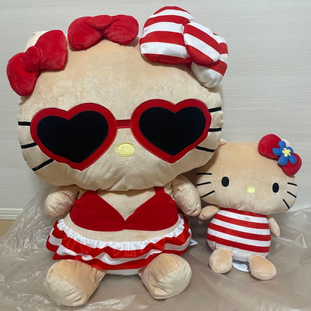 【オンライン完売品】アベイル限定 日焼けキティ　クッション 2個セット アベイル限定 日焼けキティ クッション 2個セット｜Yahoo!フリマ（旧