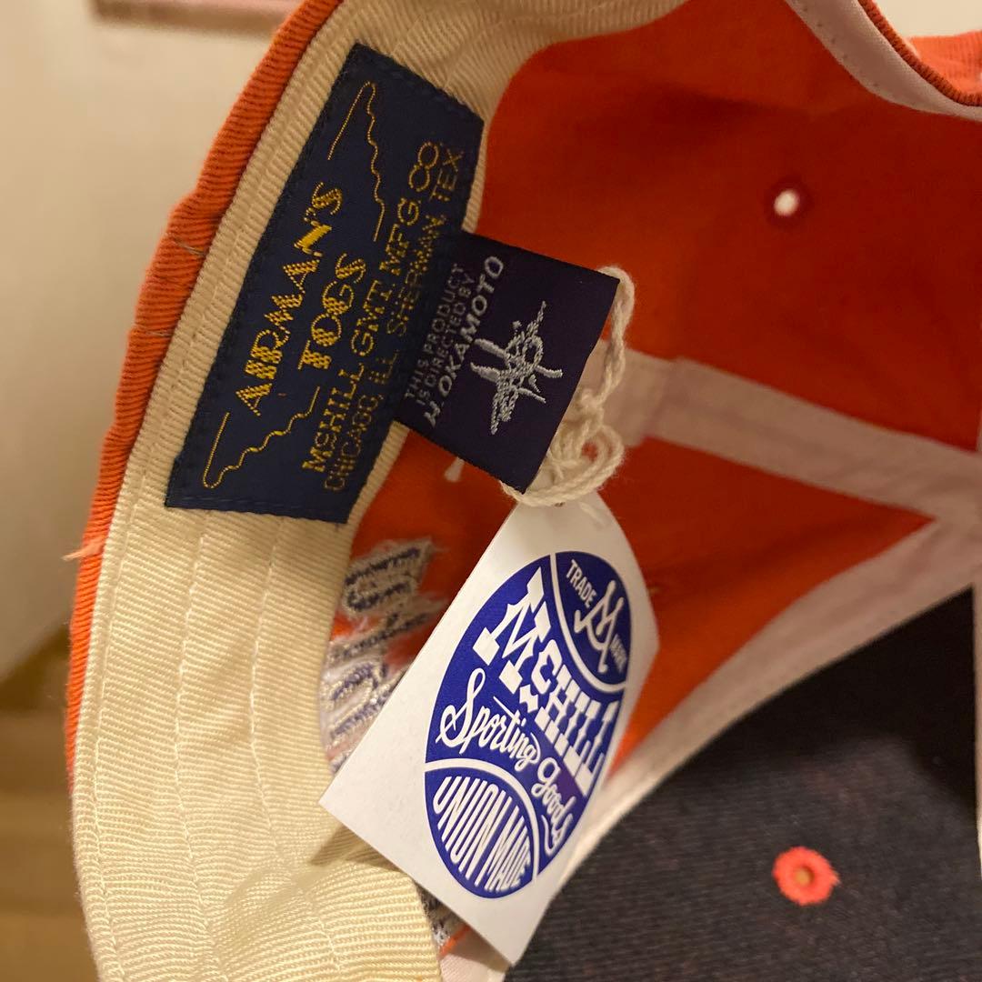 トイズマッコイ 8THAF 刺繍オレンジキャップ - メルカリ