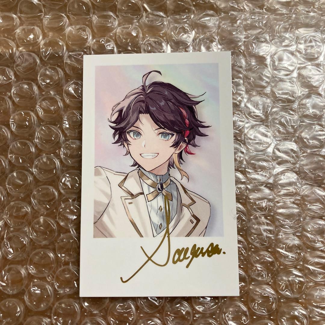 にじさんじ 6周年 三枝明那 チェキ サイン入り - メルカリ