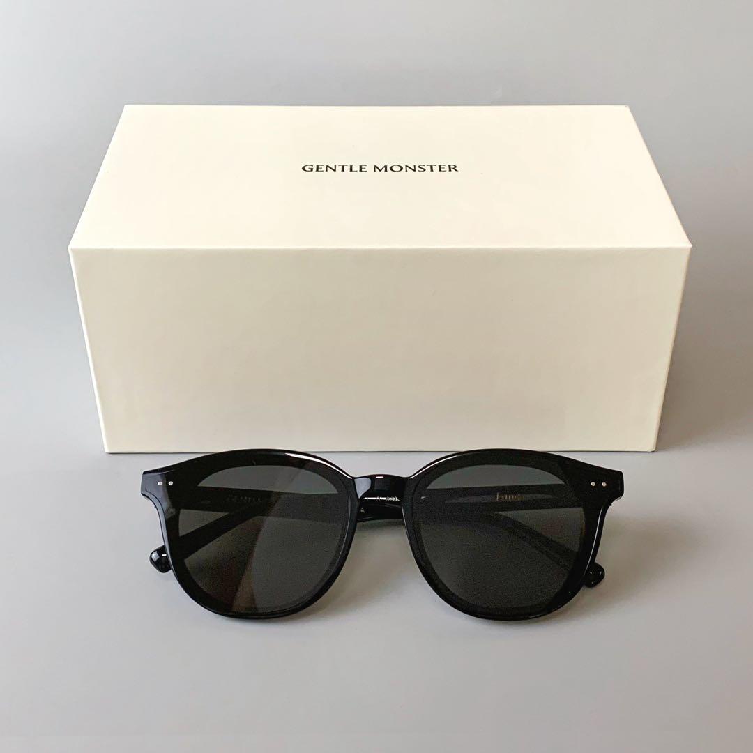 GENTLE MONSTER ブラックサングラス LANG Lang 01 | Gentle Monster INT Official Site