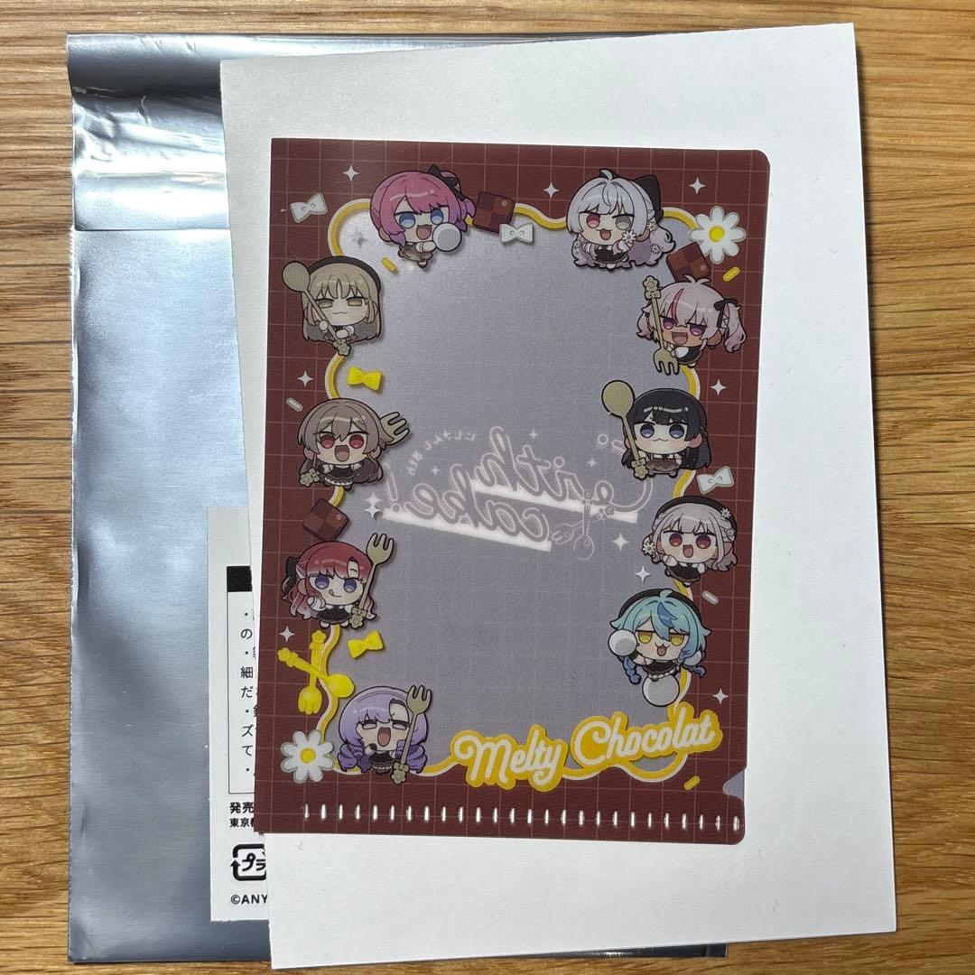 にじさんじ8th with cake! 特典ミニクリアファイル - メルカリ