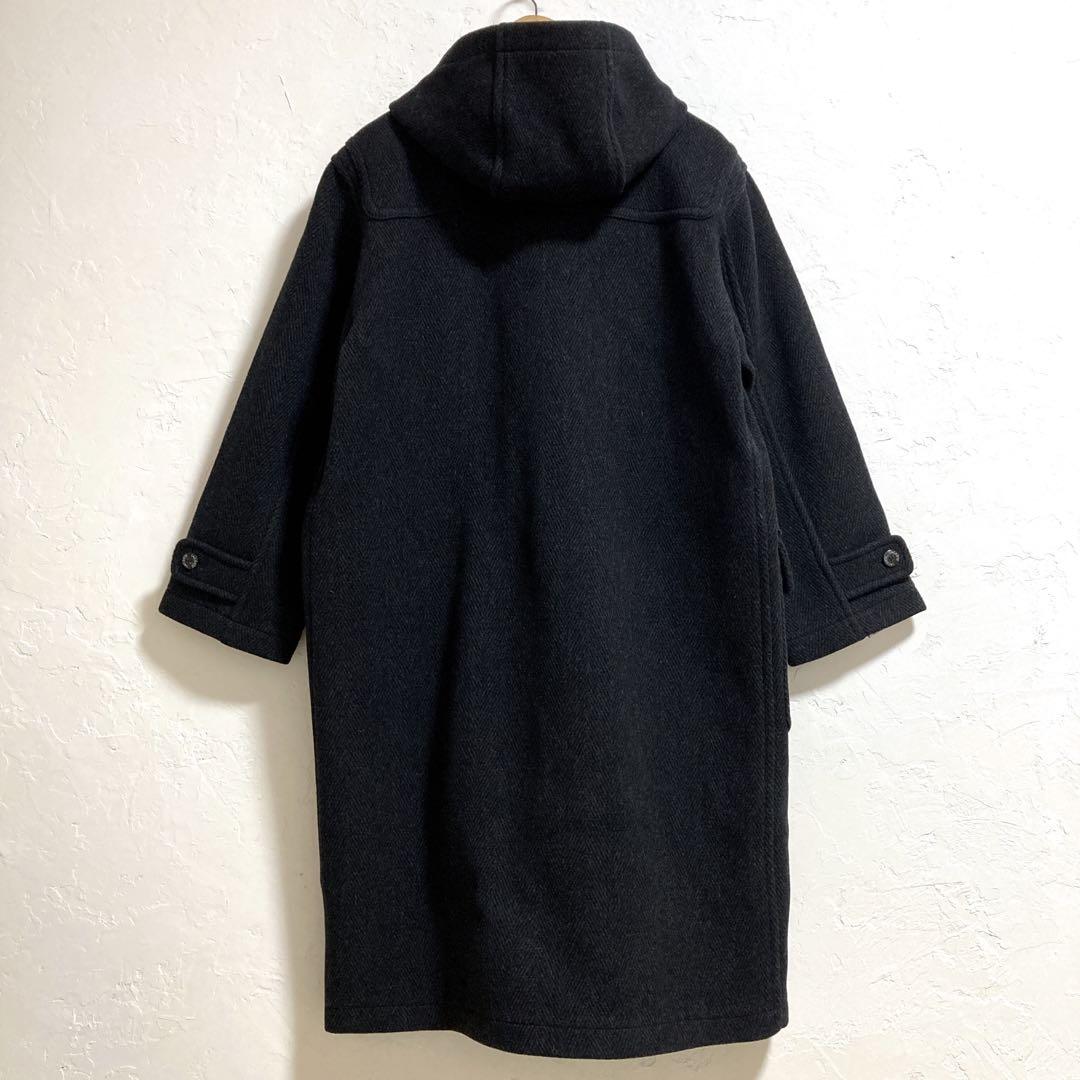 ラコステ ヘリンボーン ダッフルコート フード グレー L - メルカリ