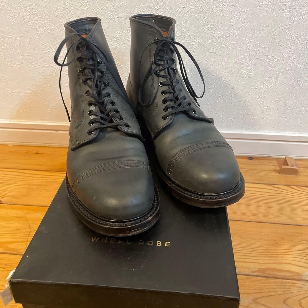 WHEEL ROBE キャップトゥ　レースアップブーツ WHEEL ROBE（ウィールローブ） キャップ トゥ レースアップブーツ WR