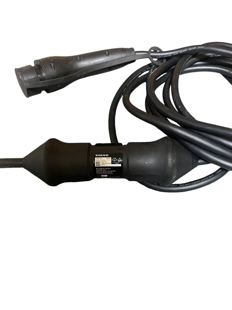 ボルボ純正200V充電ケーブル