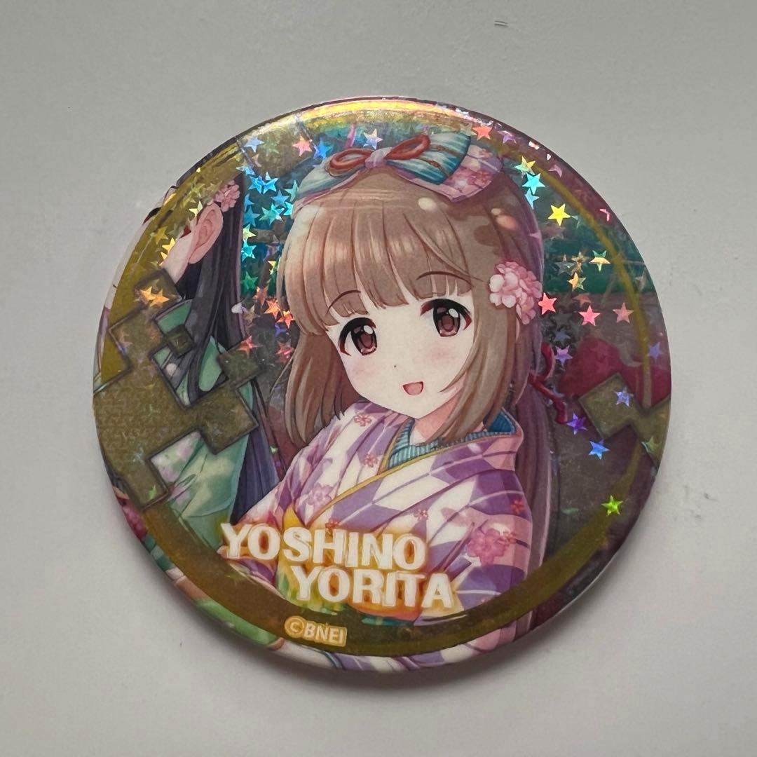 【希少品】依田芳乃 ホログラム シンデレラガールズ 東急ハンズ 缶バッジ 希少品】依田芳乃 ホログラム シンデレラガールズ 東急ハンズ コラボ