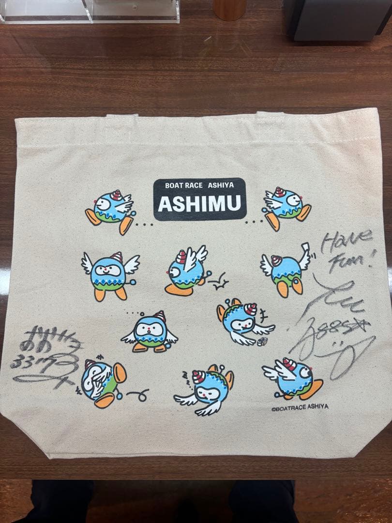 大山千広選手大山博美選手 親子サイン入りトートバック - メルカリ