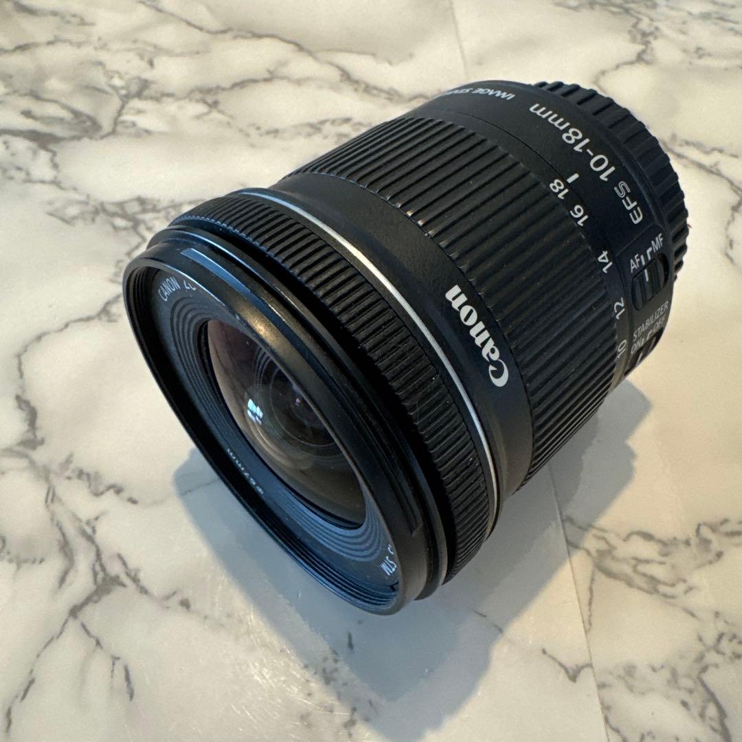 Canon EFS10-18㎜　F4.5-5.6 IS STM