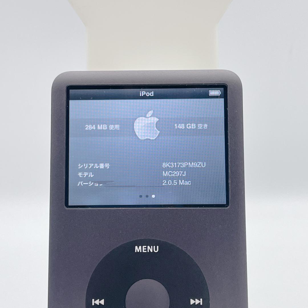 良品】Apple iPod classic 160GB A1238 ブラック - メルカリ