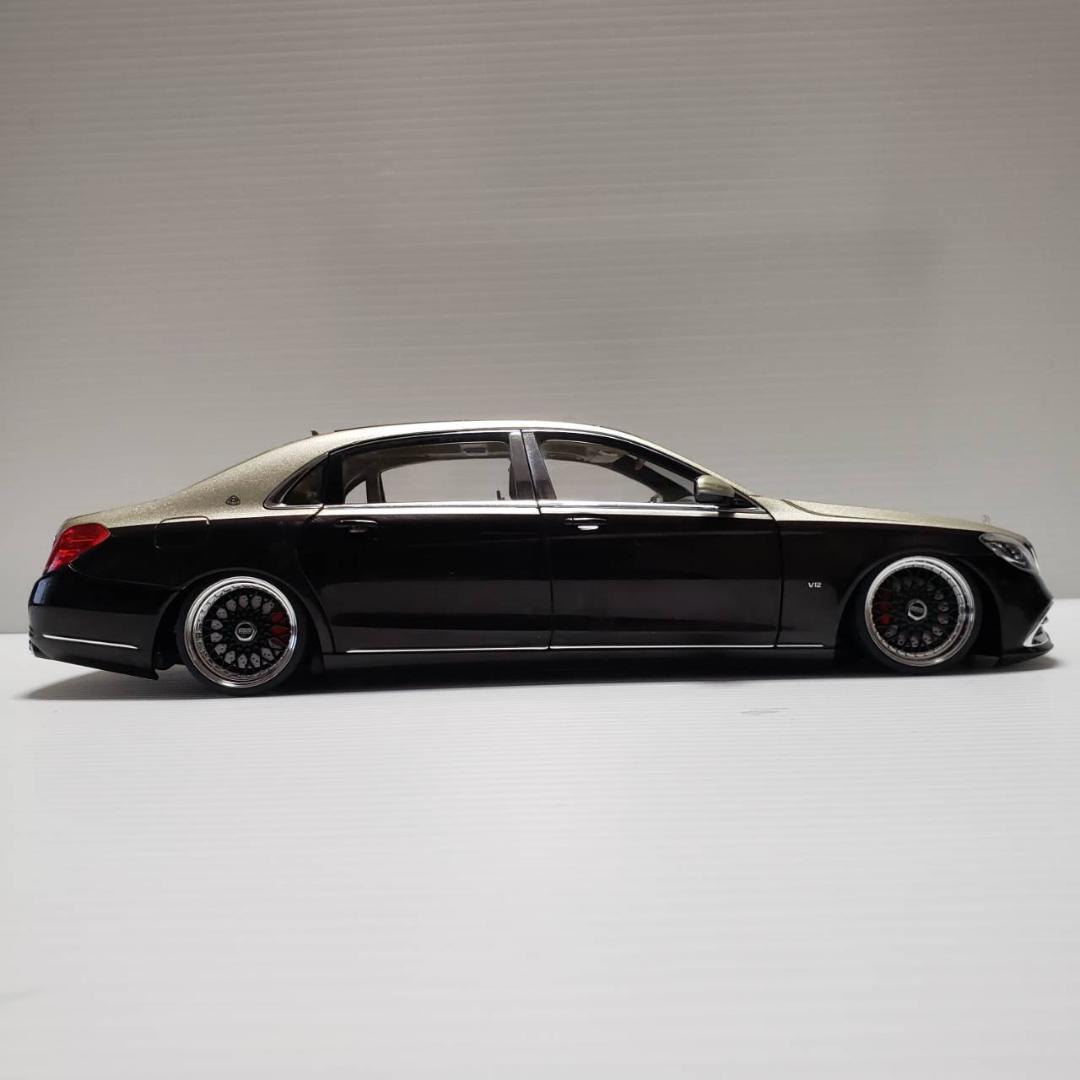 1/18 メルセデスベンツ マイバッハ Sクラス 後期 カスタム - メルカリ