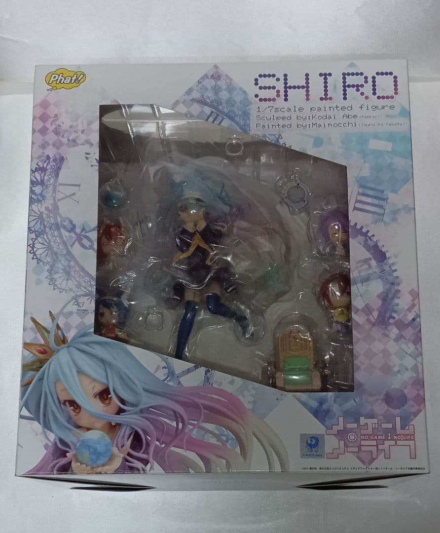 ノーゲーム・ノーライフ 白 1/7 完成品フィギュア Amazon | ノーゲーム・ノーライフ 白 1/7スケール PVC製 塗装済み完成