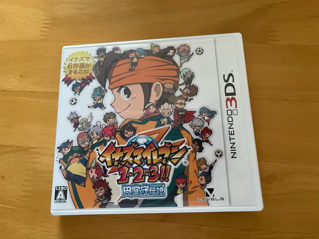 イナズマイレブン1・2・3!! 円堂守伝説 　美品 Amazon | イナズマイレブン1・2・3!! 円堂守伝説 (特典なし) - 3DS
