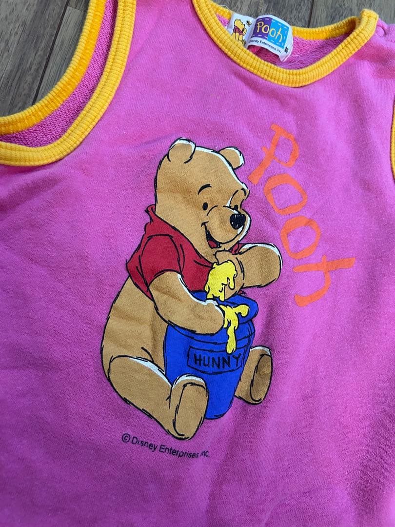 プーさん ロンパース 80 レトロ ヴィンテージ - メルカリ