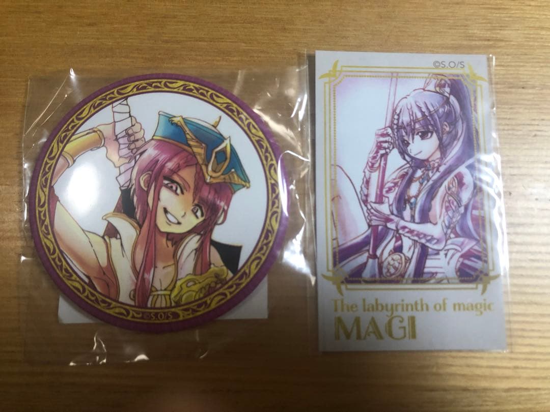 マギ くじ引き堂 練紅覇 缶バッジ ミニブロマイド - メルカリ