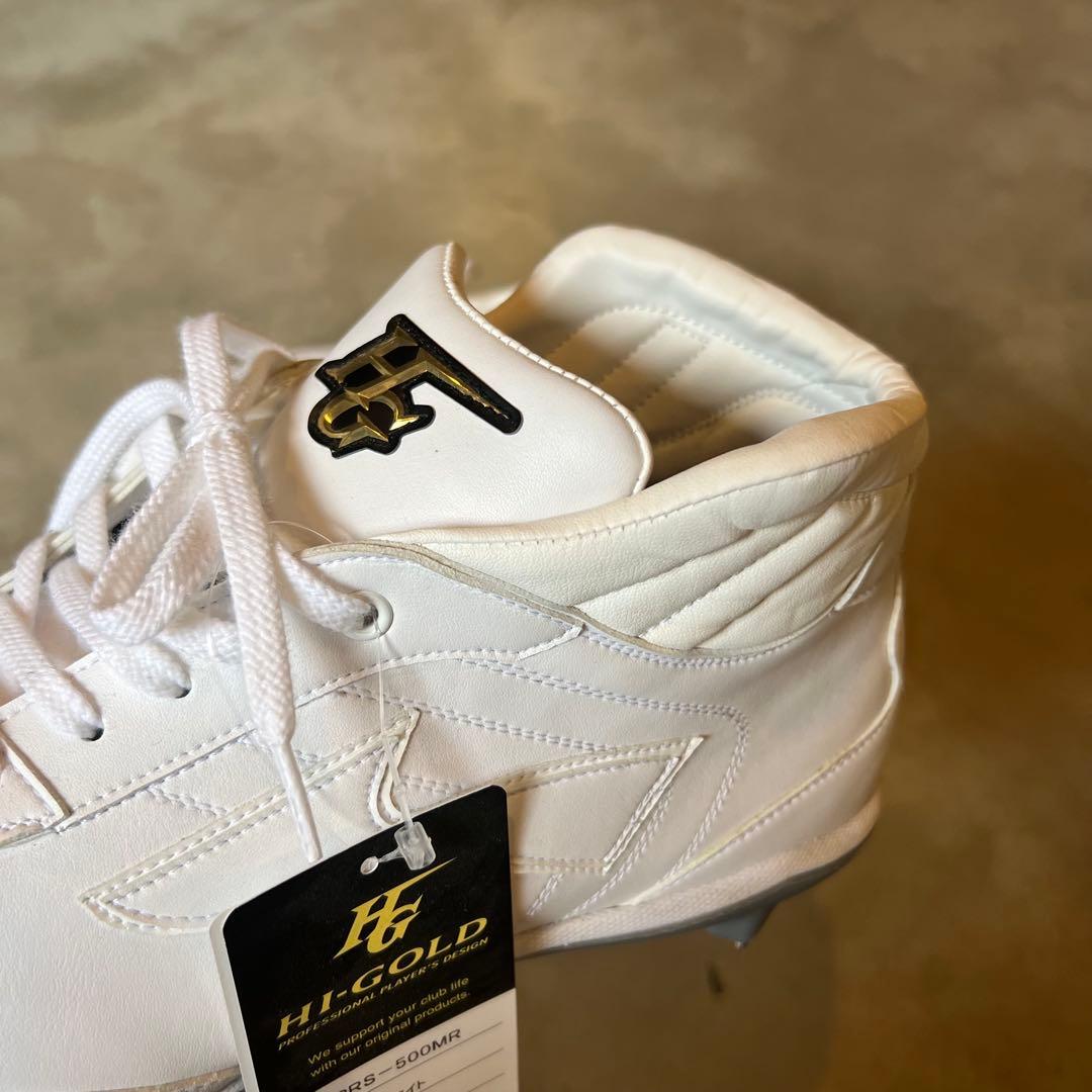 ⭐︎未使用新品⭐︎ ハイゴールド　金具スパイク　28.5cm