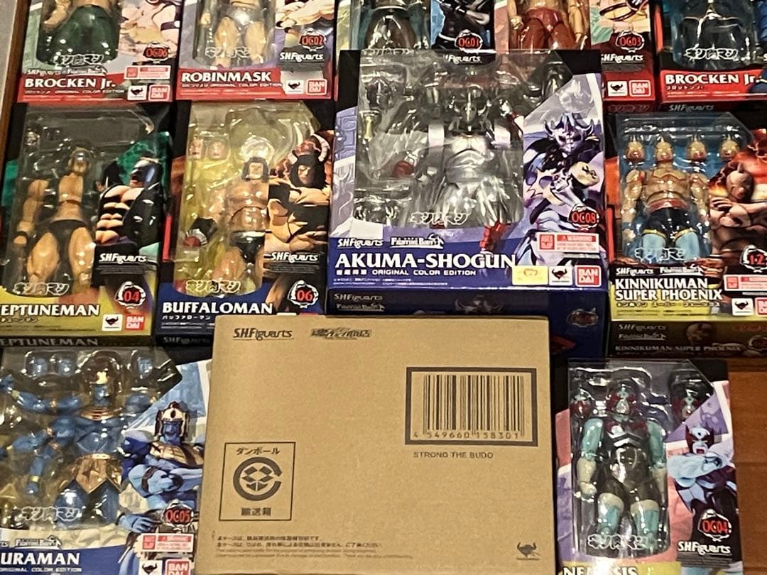 S.H.Figuarts キン肉マン 16体セット ロビンマスク ウォーズマン等