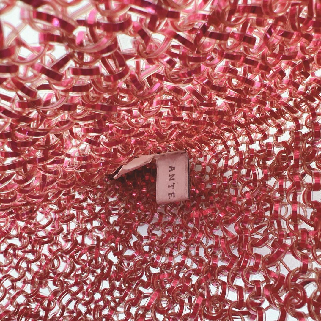 美品✨ アンテプリマ スタンダードスクエア ミディアム フクシアピンク