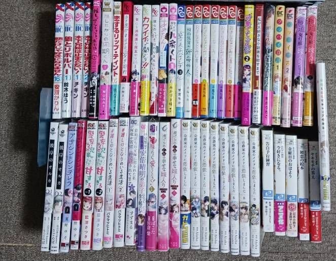 少女漫画　少年漫画　青年漫画　女性漫画