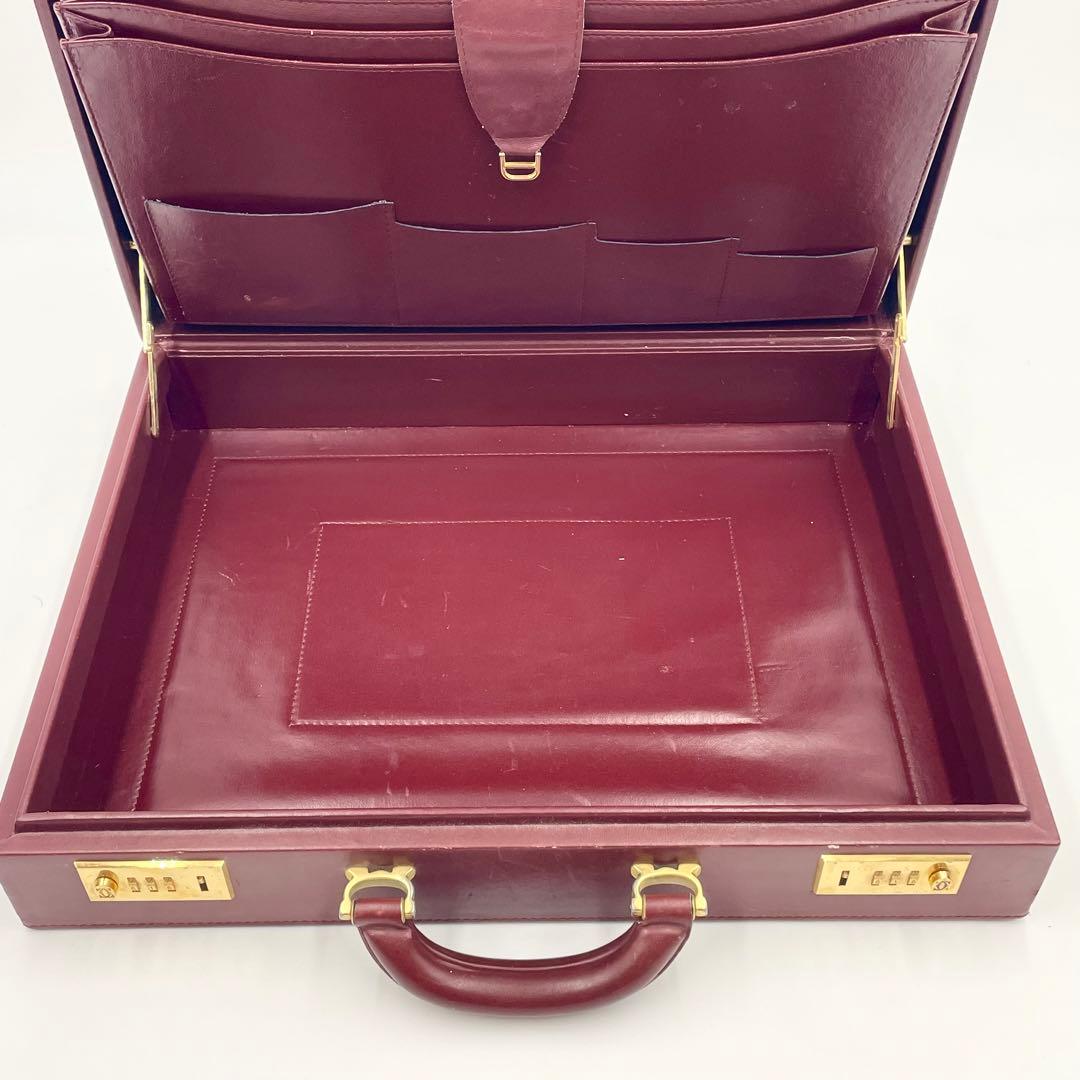 Cartier カルティエアタッシュケース マストラインダイヤルロック
