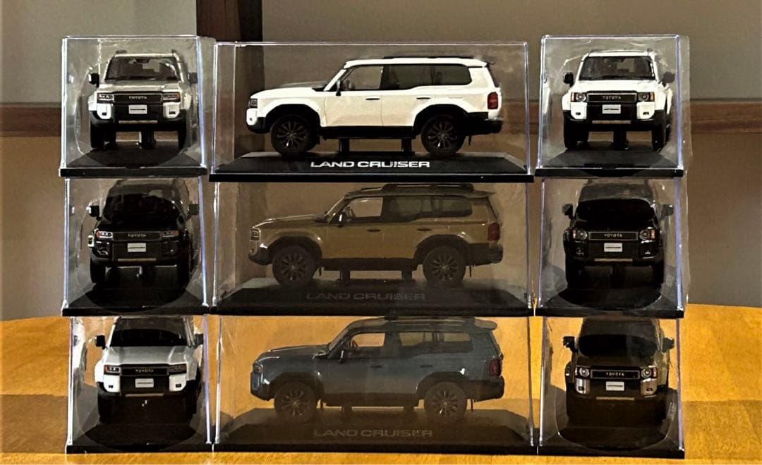 トヨタ博物館 新型 ランドクルーザー250 1/30カラーサンプルミニカー