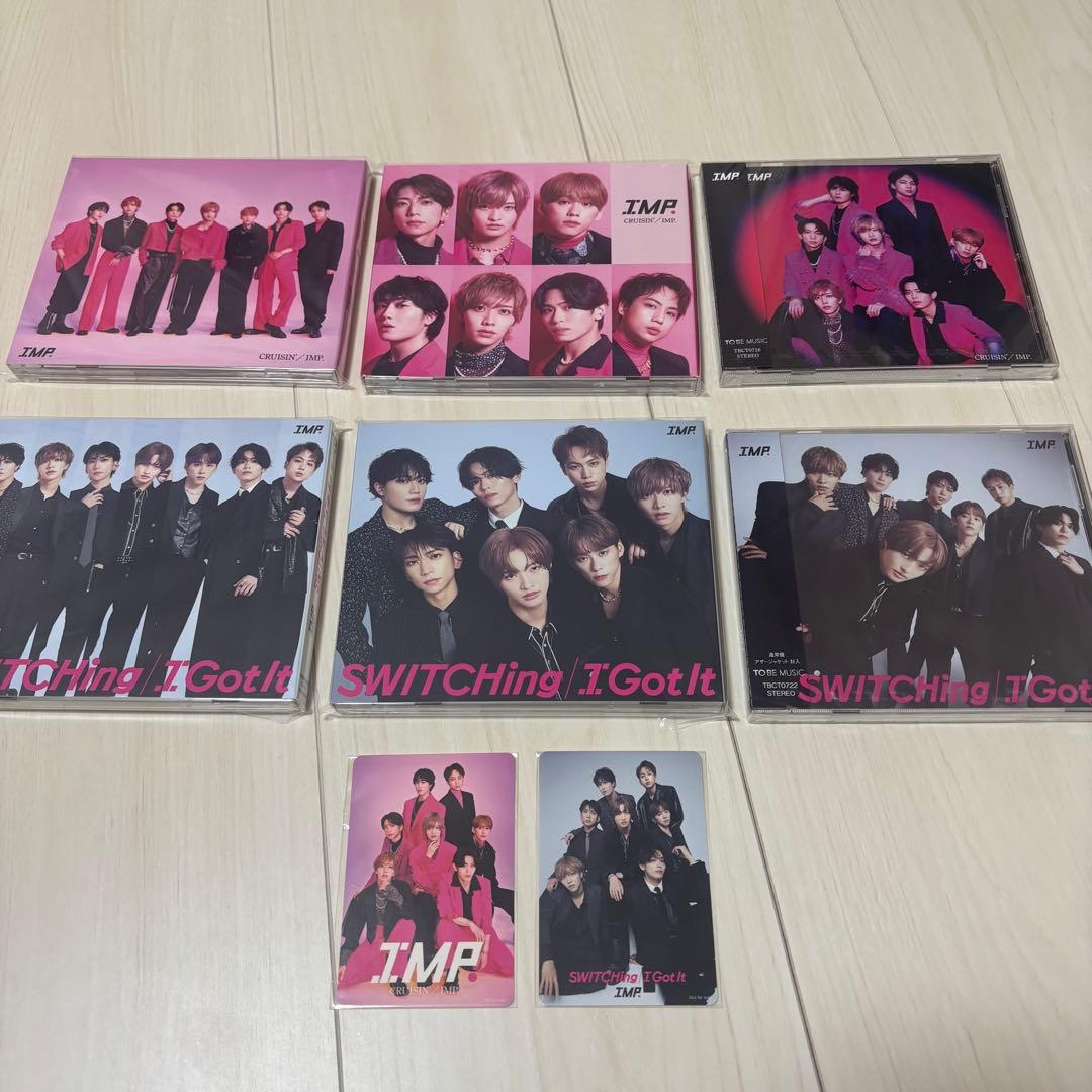 【新品】IMP. CRUISIN' SWITCHing CD 3形態 6枚セット 新品】IMP. CRUISIN' SWITCHing CD 3形態 6枚セット IMP. CD 「CRUISIN