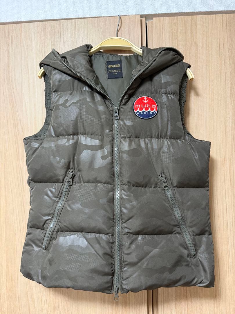 muta MARINE 迷彩柄 フード付きベスト - メルカリ