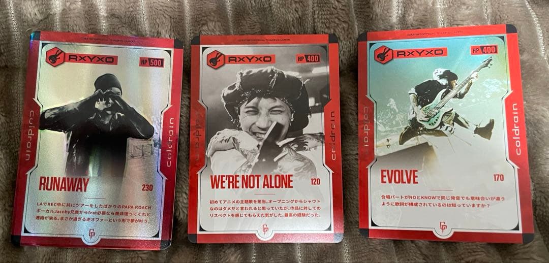 coldrain トレーディングカード RxYxO - メルカリ