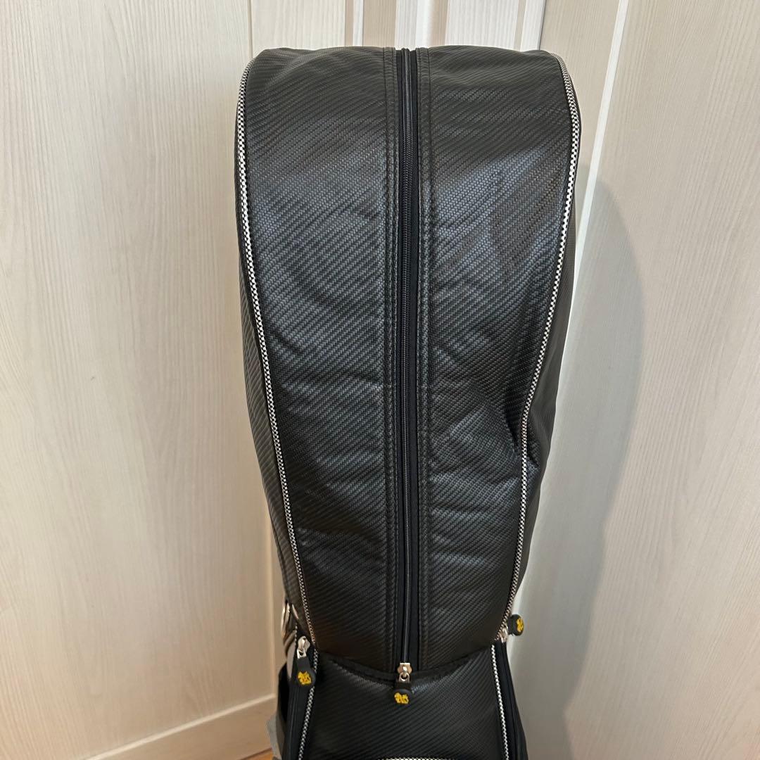 希少・美品】SINGHA シンハービール キャディバッグ ゴルフ カーボン調