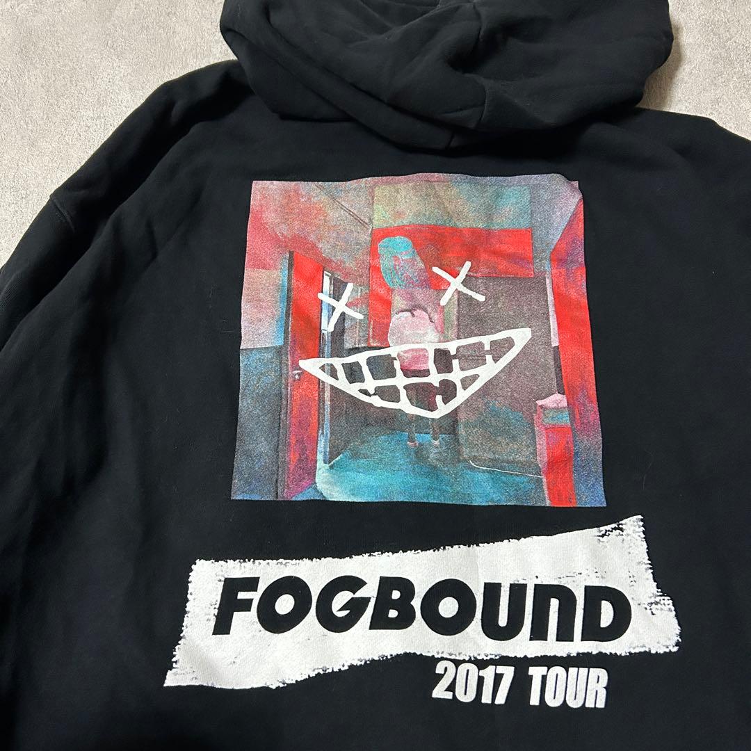 米津玄師 FOGBOUND 2017 TOUR ジップパーカー ブラック - メルカリ
