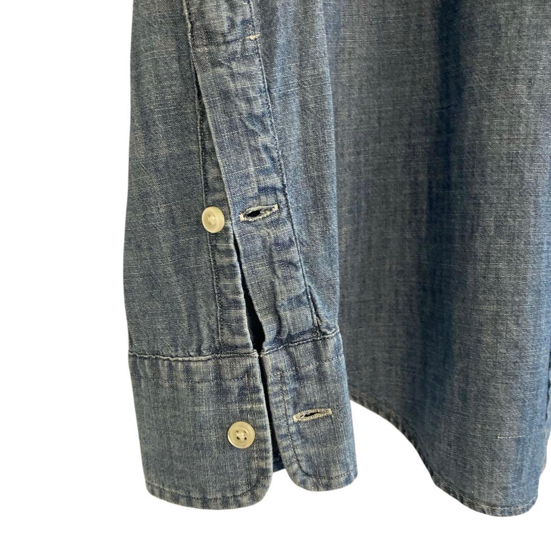 良品】ポロラルフローレン 人気定番マルチポニーダンガリーシャツ M