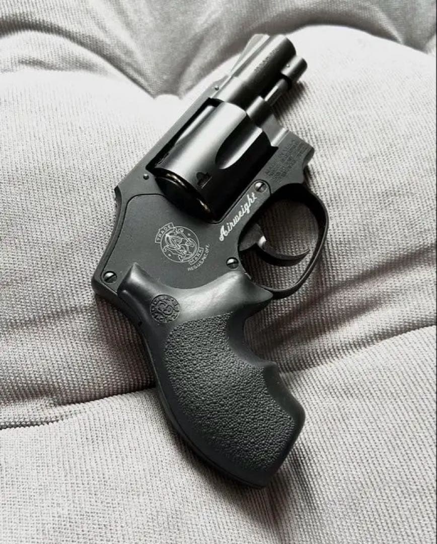 【タナカ】S&W M442J-police HW & ホーグラバーグリップ Amazon.co.jp: HOGUE S&W Jフレーム ターマー ラバー グリップ M442