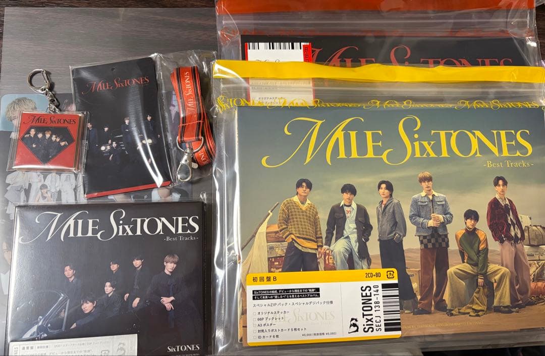 SixTONES MILE SixTONES 初回AB通常盤 セット 71bzFaOG9aL.jpg