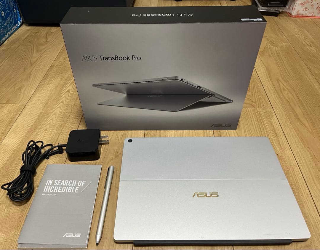 2in1モバイルPC】ASUS TransBook Pro【付属品完備】