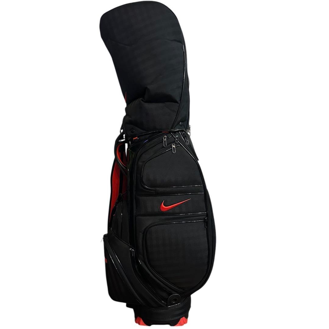 希少・6分割】NIKE ナイキ ゴルフ キャディバッグ ブラック×レッド