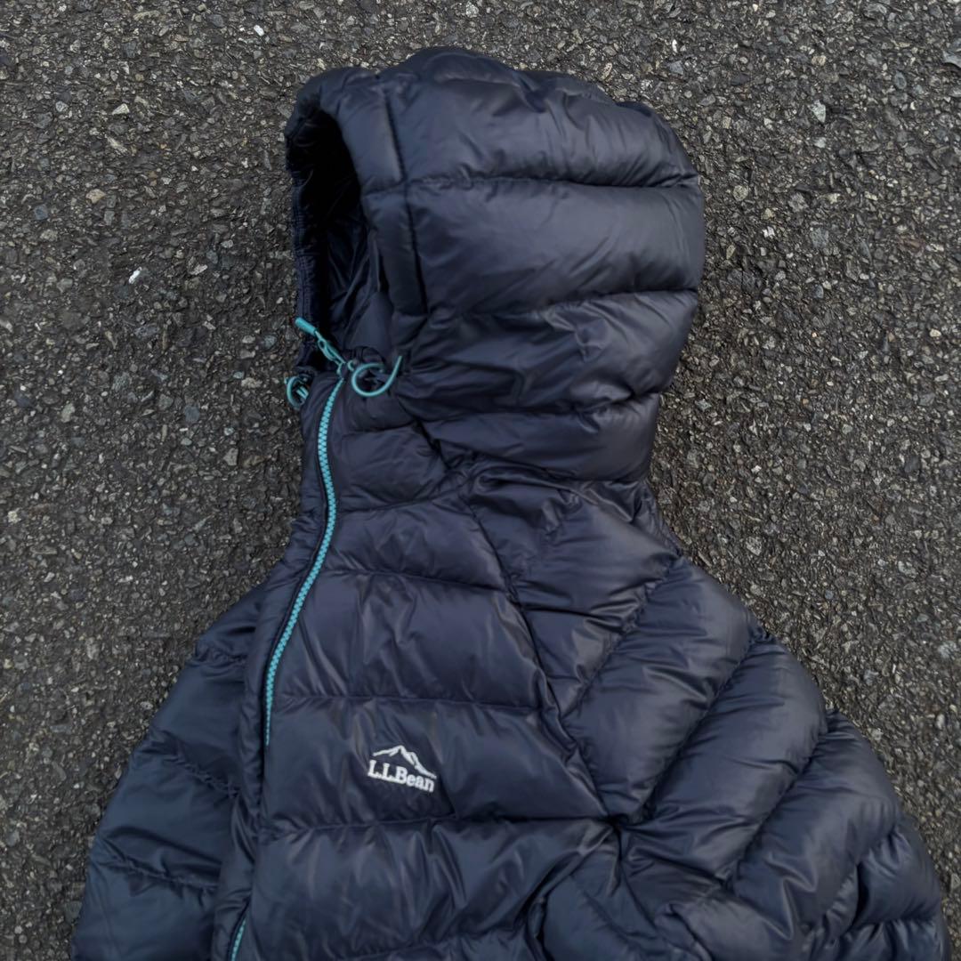 【^_−☆！】L.L.Bean ダウンジャケット　ダークネイビー　美品