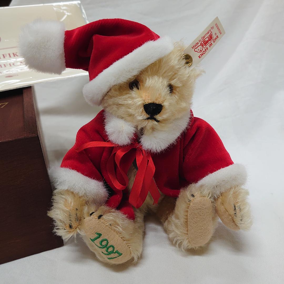 シュタイフ　Little Santa '97 テディベア 1997年 1997年 ＊ 日本限定 ＊ 