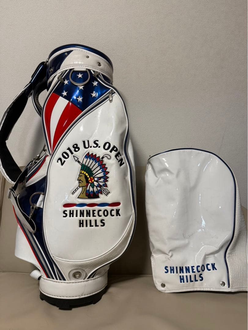 送料込み】激レア 日本未発売限定品 U.S OPEN ゴルフバッグ 最短発送