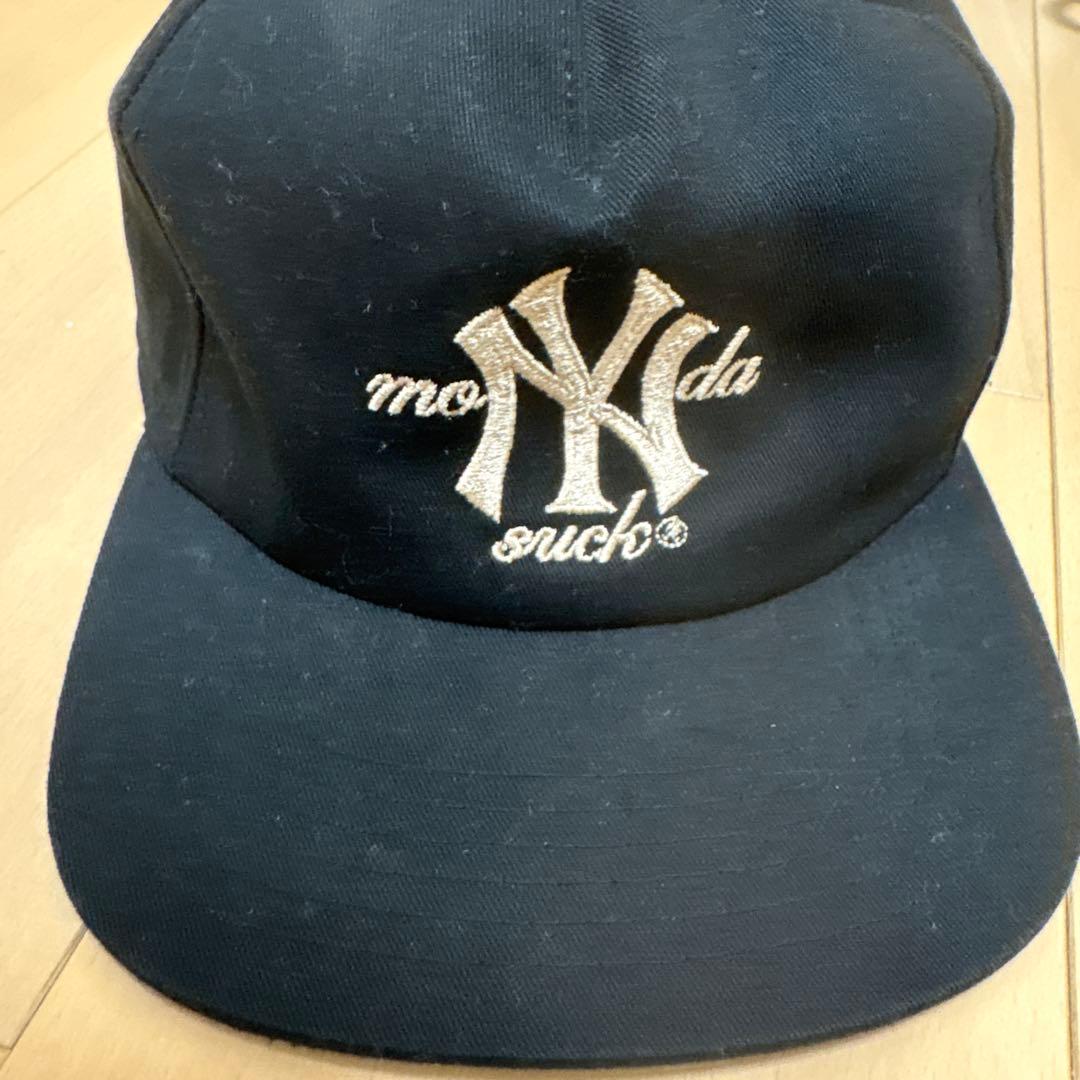 mondaysuck キャップ マンデーサックスキャップ ブラック BLACK - メルカリ