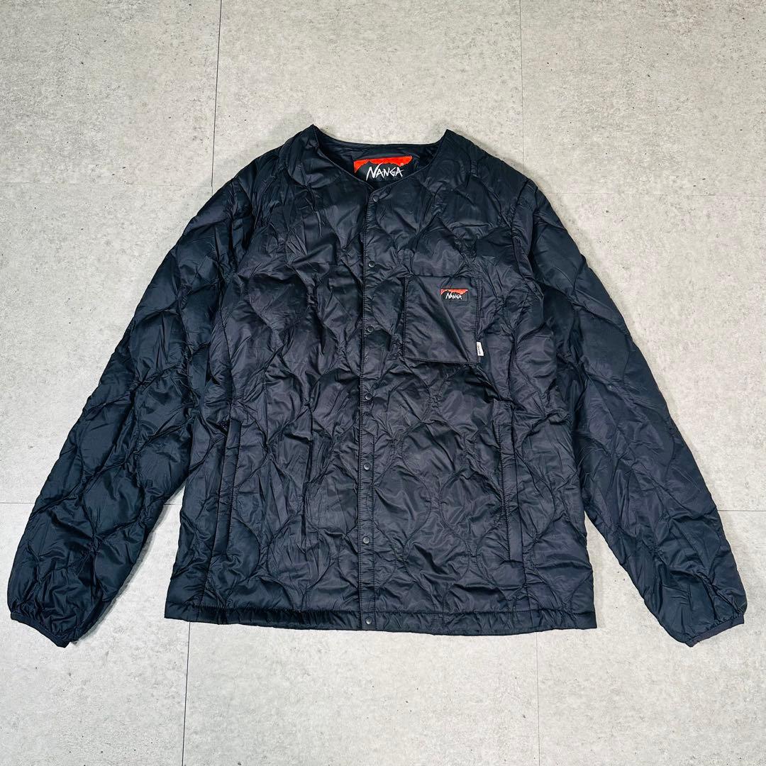 NANGA ナンガ 焚火キルトダウンカーディガン インナーダウンジャケット 黒 楽天市場】○NANGA ナンガ 別注モデル キルトダウンカーディガン