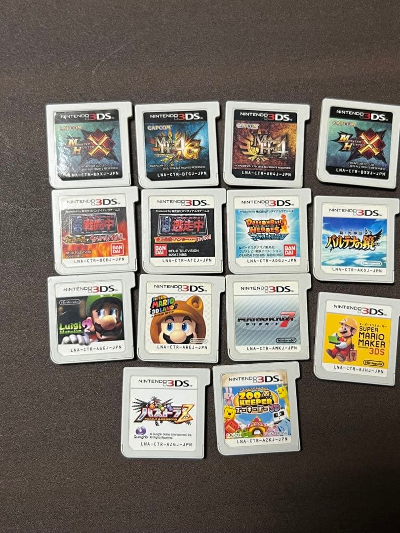 3ds カセット まとめ売り バラ売り可能 3DSカセットまとめ売り バラ売りOK - メルカリ