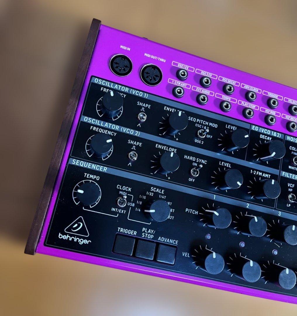 BEHRINGER EDGE セミモジュラーシンセサイザー・DAW・DTR - メルカリ
