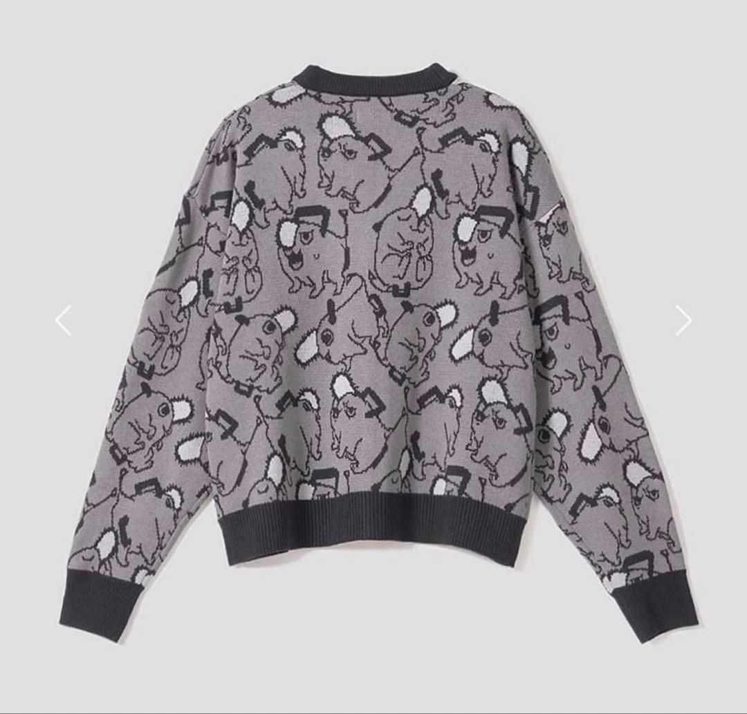 graniph グラニフ チェンソーマン ポチタ カーディガン グレー - メルカリ