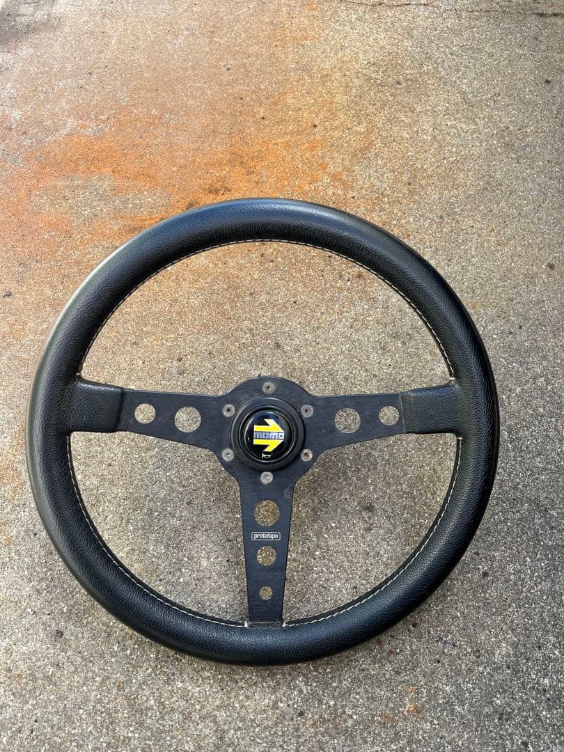 MOMO ステアリング　prototipo ローバーミニ PROTOTIPO SILVER 370（P-7)