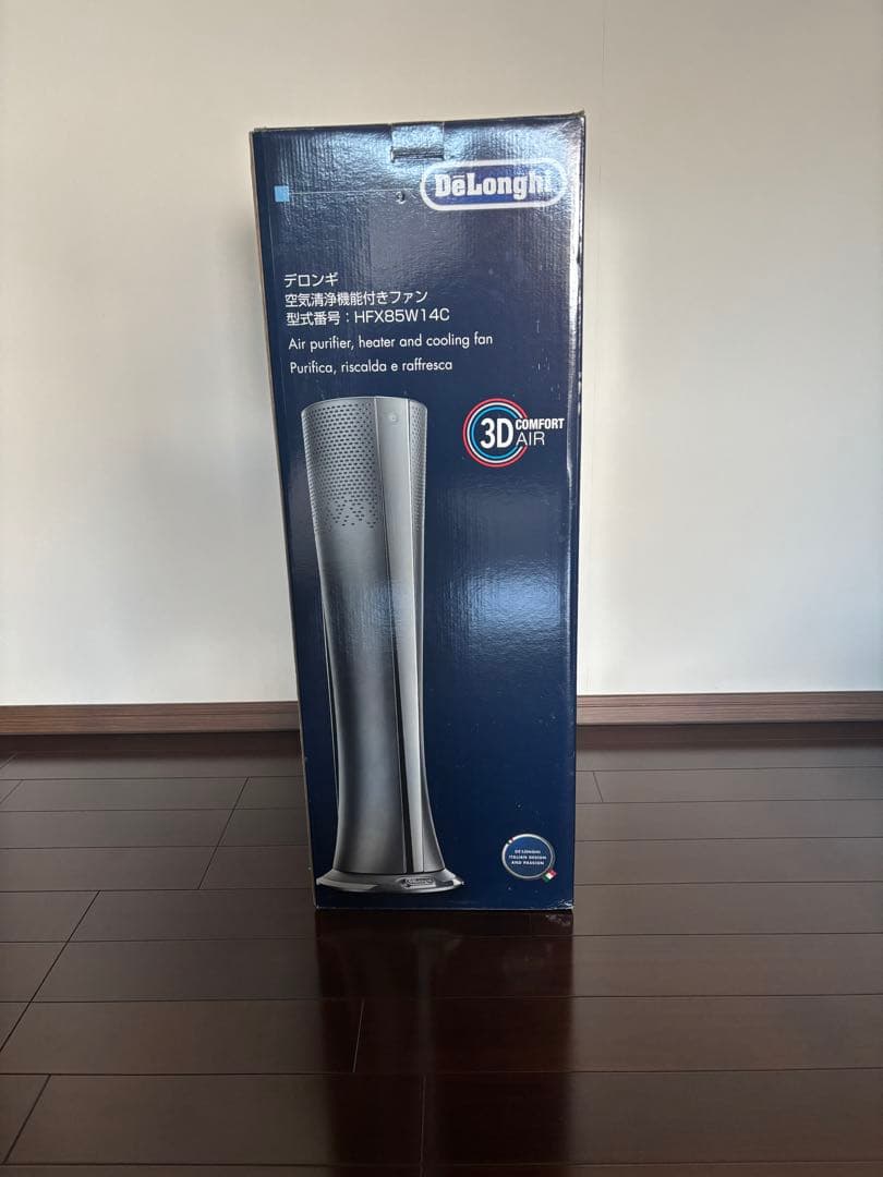 フィルター美品　DeLonghi デロンギ　空気清浄機　涼風　温風　スリムファン 楽天市場】デロンギ 空気清浄機 スリムファン hfx85w14cの通販