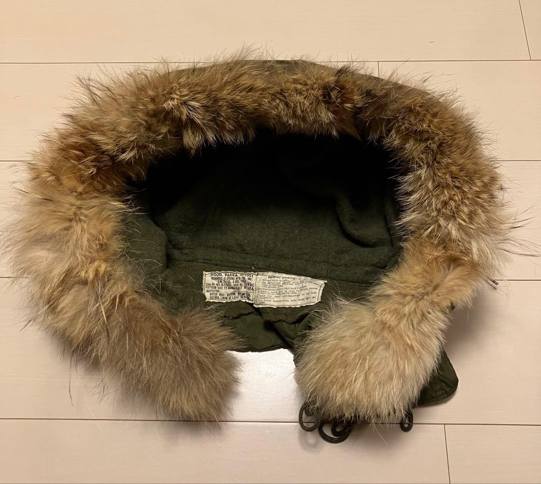 m51 m65 フィッシュテール コヨーテファー フード - メルカリ