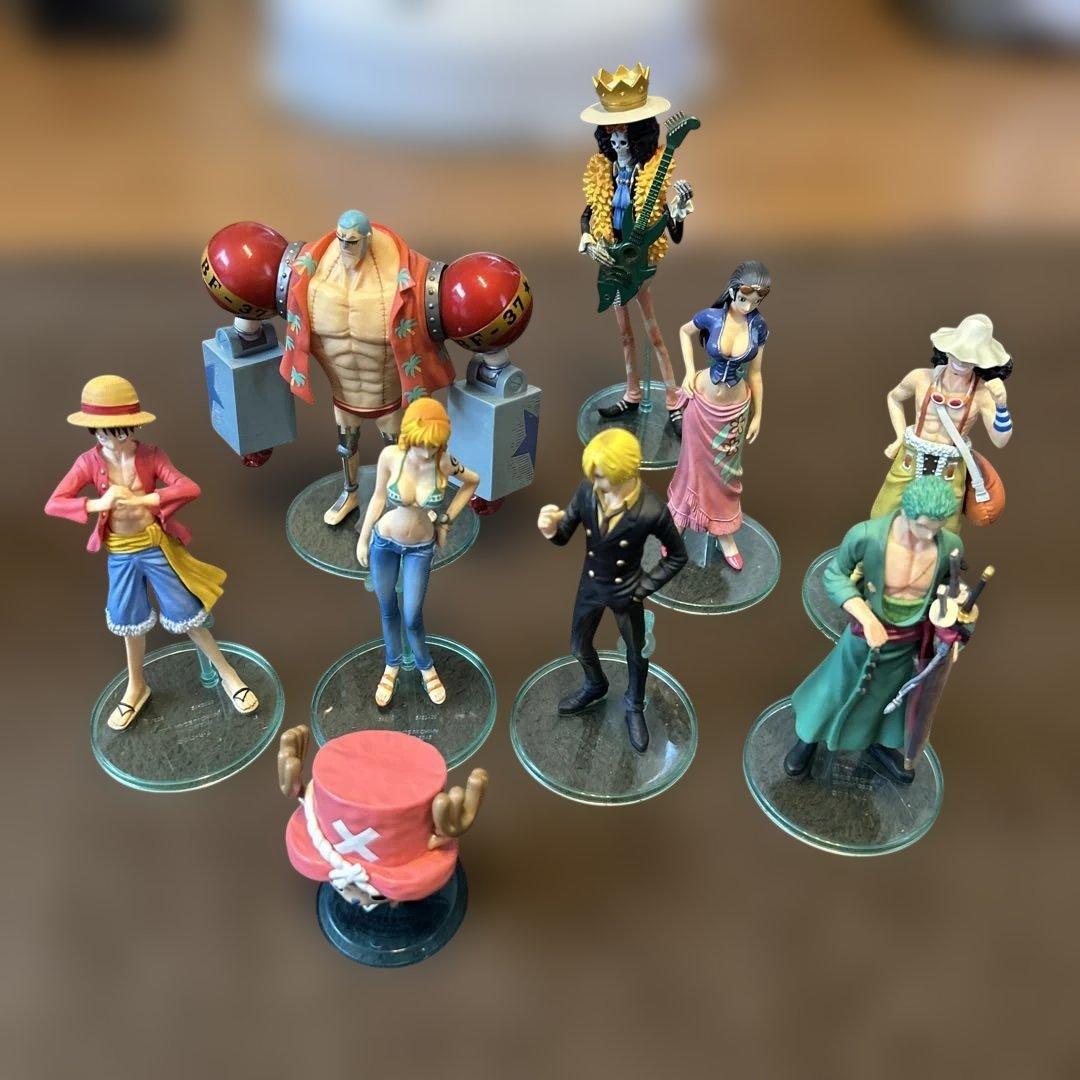 麦わらの一味 9体セット】超ワンピーススタイリング 新世界編