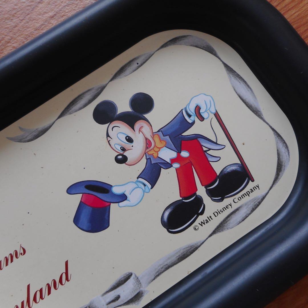 東京ディズニーランド ミッキーマウス トレー 昭和レトロ - メルカリ